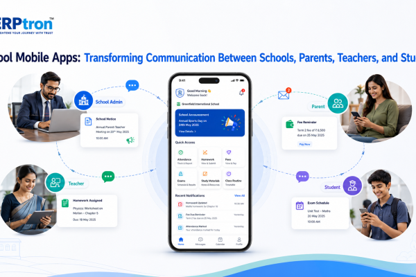 School Mobile Apps Transforming Communication Between Schools, Parents, Teachers, and Students